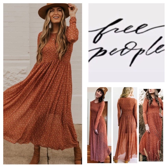 Free People Dresses & Skirts - 🆕Free People Hello And Goodbye Midi Dress. NWOT.